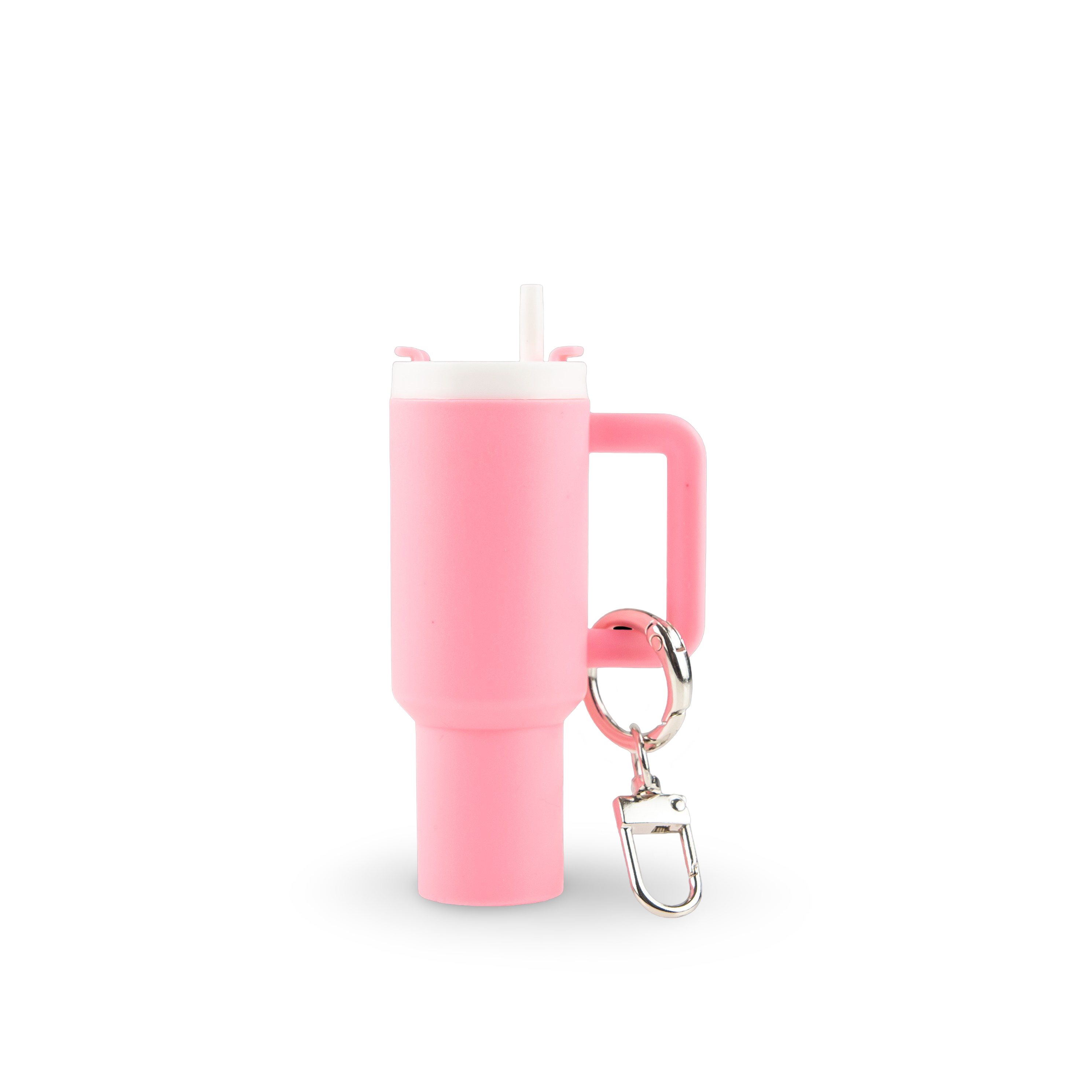 thumbnail image 2 of Mini Tumbler Chapstick Holder Keychain With Screw Cap – Unisex Lip Balm Storage – Personalize 2 of 2
