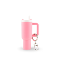 Mini Tumbler Chapstick Holder + Keychain - lifestyle view | sublimatable accessory blank
