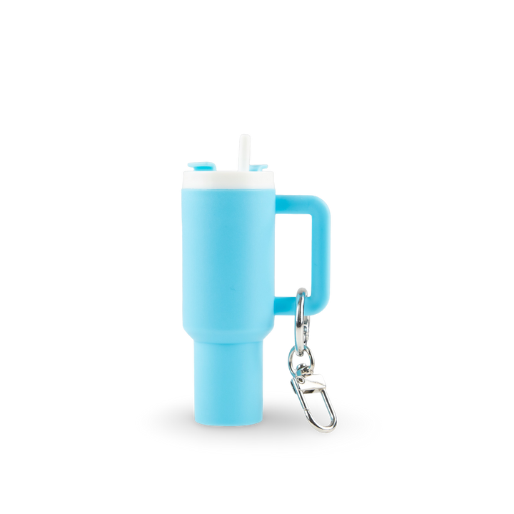 Mini Tumbler Chapstick Holder + Keychain - package view | sublimatable accessory blank