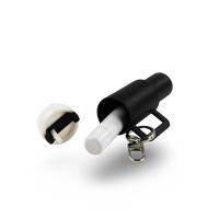 Mini Tumbler Chapstick Holder + Keychain - bottom view | sublimatable accessory blank