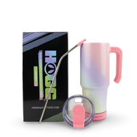 30oz Sublimatable Holographic Speaker Grippy Tumbler - Unicorn