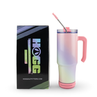 30oz Sublimatable Holographic Speaker Grippy Tumbler Case (24 Units) - Unicorn