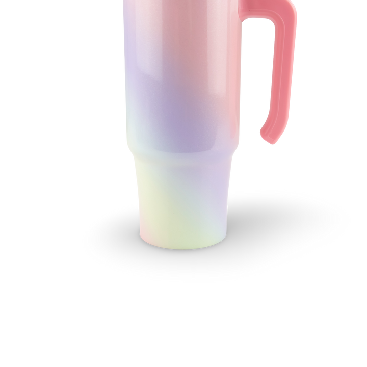 30oz Sublimatable Holographic Speaker Grippy Tumbler Case (24 Units) - Unicorn