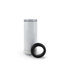 4 in 1 Sublimatable Speaker Can Cooler - White Speaker