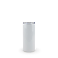 4 in 1 Sublimatable Speaker Can Cooler - White Speaker