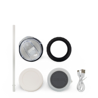 4 in 1 Sublimatable Speaker Can Cooler - White Speaker