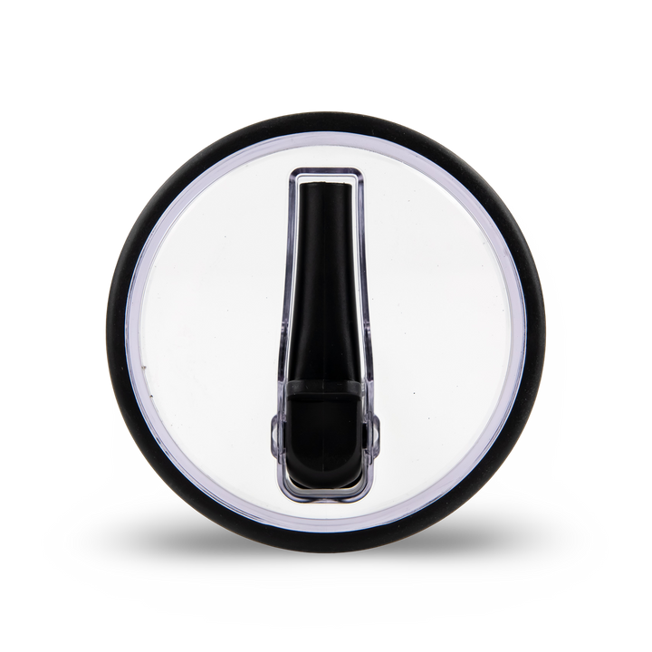 40oz Traveler Tumbler Lid (3 Pack) - Black - close-up | replacement tumbler lid