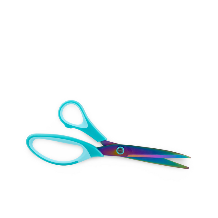 Electric Blue Crafting Scissors (3 Pack) - close-up | tumbler crafting tool