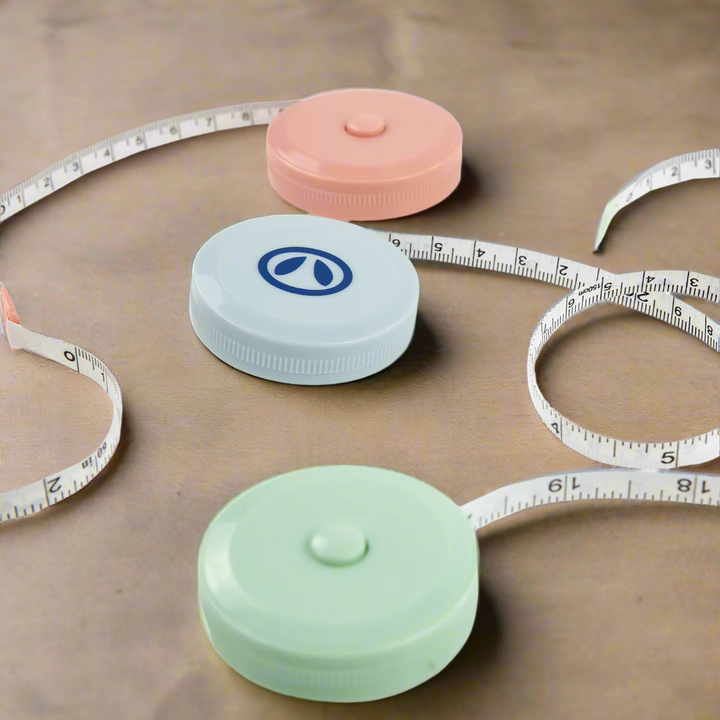 Retractable 60in Measuring Tape (3 Pack) - side view | tumbler crafting tool