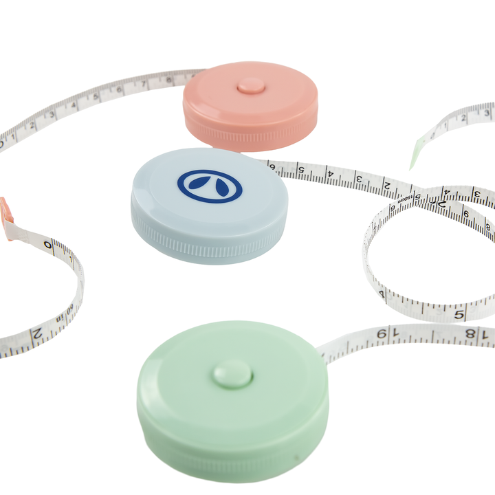 Retractable 60in Measuring Tape (3 Pack) - front view | tumbler crafting tool