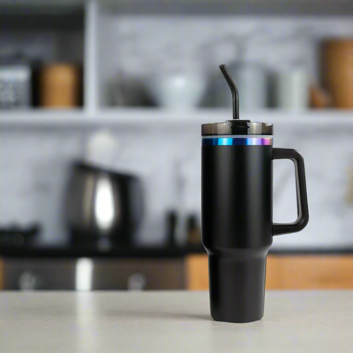 40oz Powder Coated Traveler Tumbler