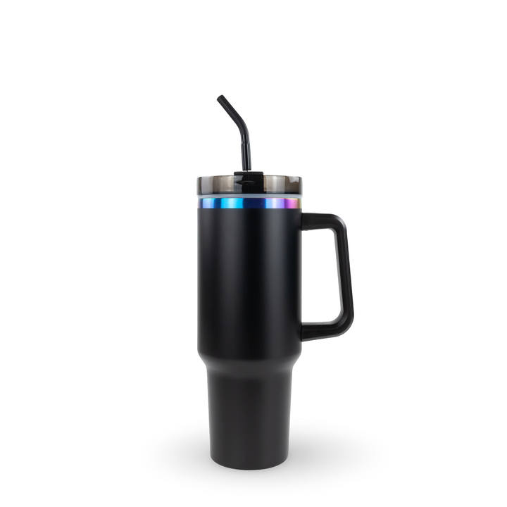 40oz Powder Coated Traveler Tumbler