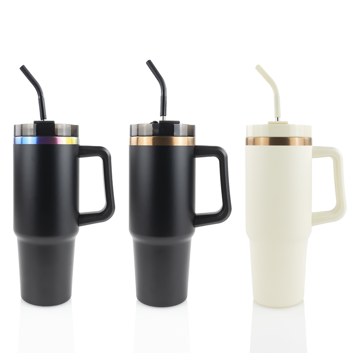 30oz Powder Coated Traveler Tumbler