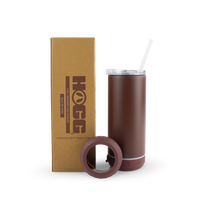 4 in 1 Powder Coated Can Cooler Speaker Case (25 Units) — Mulled Wine
