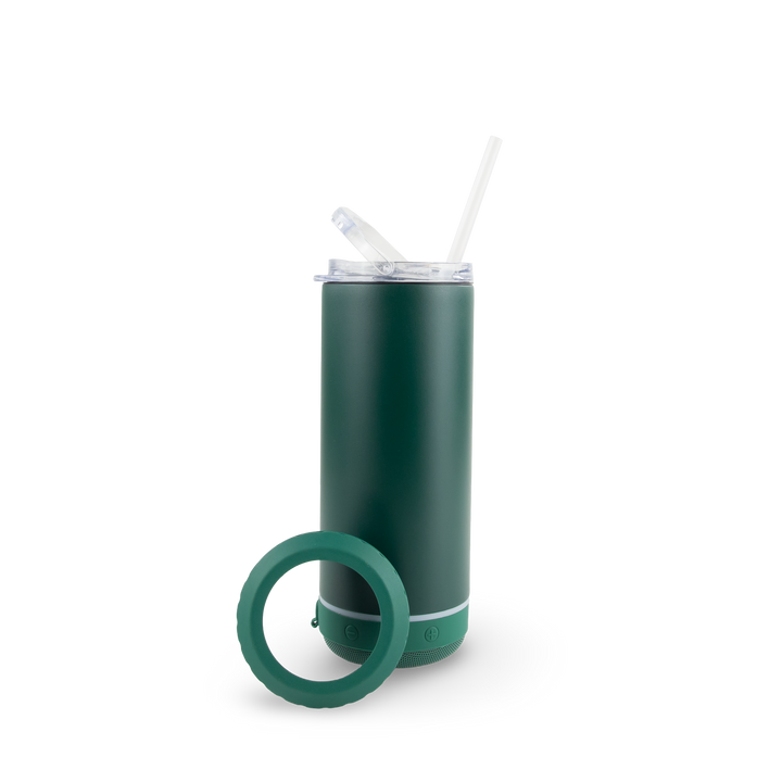 4 in 1 Powder Coated Can Cooler Speaker Case (25 Units) — Mistletoe