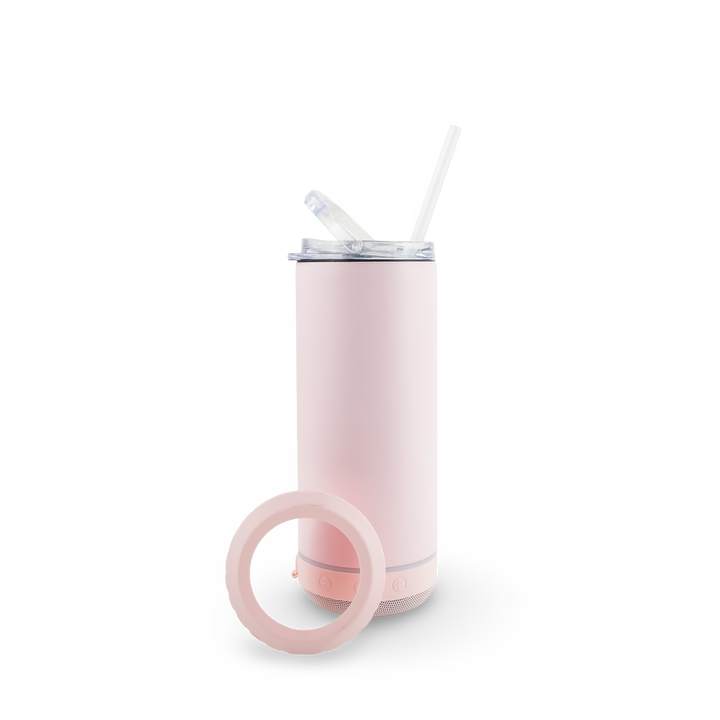 4 in 1 Powder Coated Can Cooler Speaker Case (25 Units) — Peppermint Cream