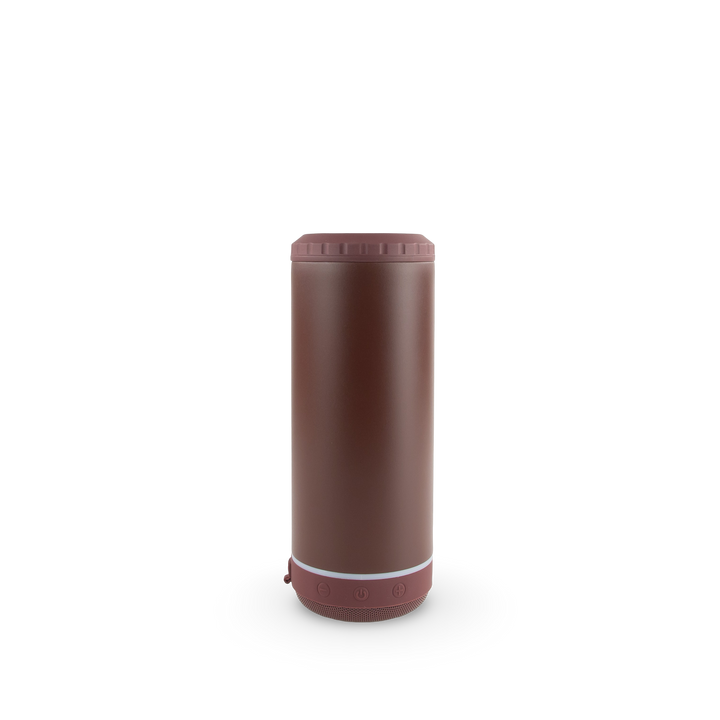 4 in 1 Powder Coated Can Cooler Speaker Case (25 Units) — Mulled Wine