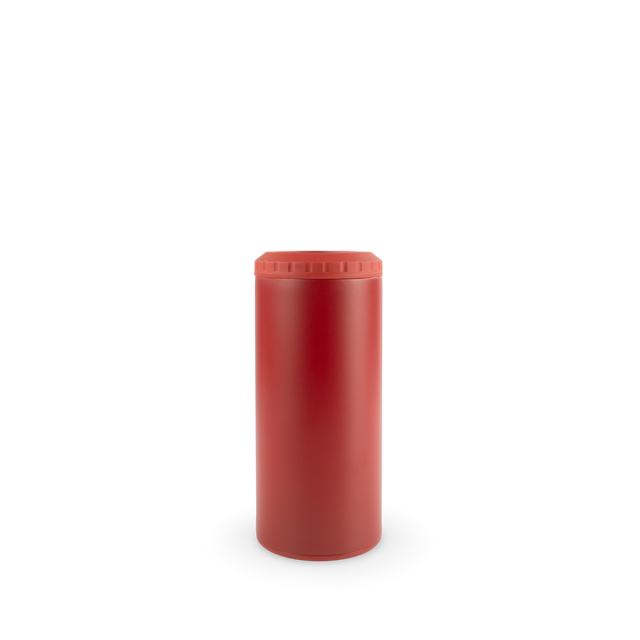 4 in 1 Powder Coated Can Cooler Speaker Case (25 Units) — Cranberry Spice