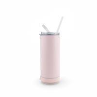 4 in 1 Powder Coated Can Cooler Speaker Case (25 Units) — Peppermint Cream