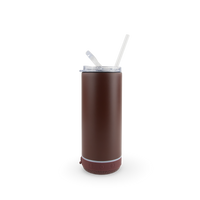 4 in 1 Powder Coated Can Cooler Speaker Case (25 Units) — Mulled Wine