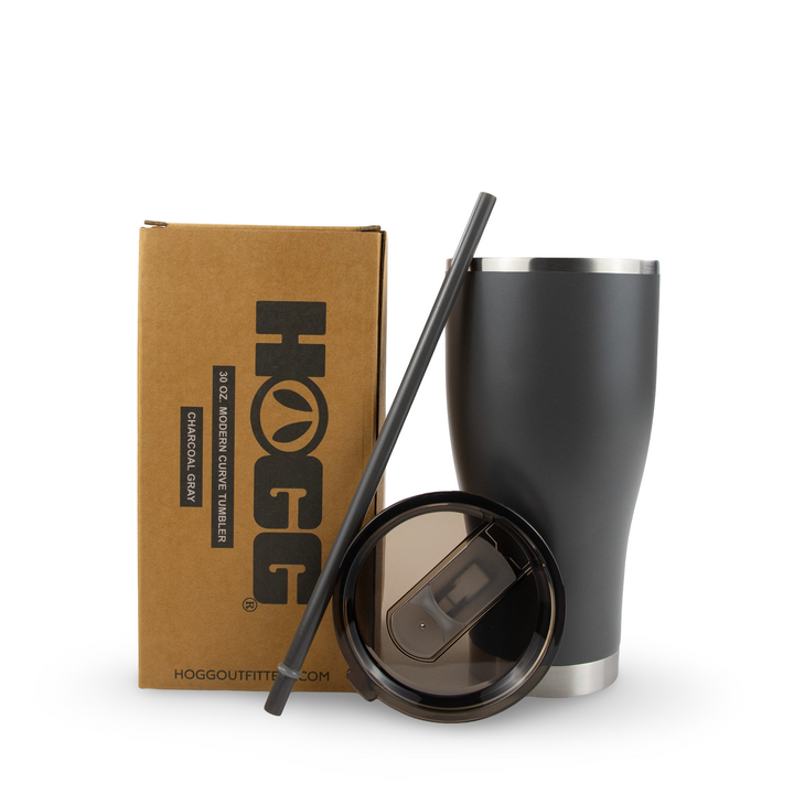 30oz Powder Coated Modern Curve Tumbler Case