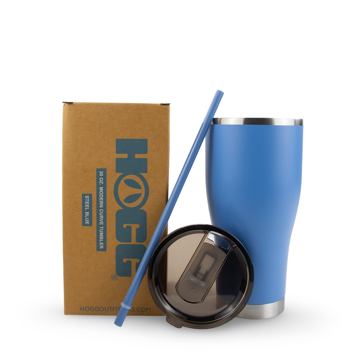 30oz Powder Coated Modern Curve Tumbler Case