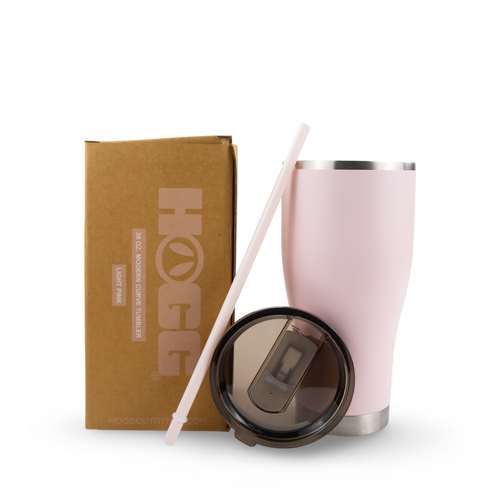 30oz Powder Coated Modern Curve Tumbler Case
