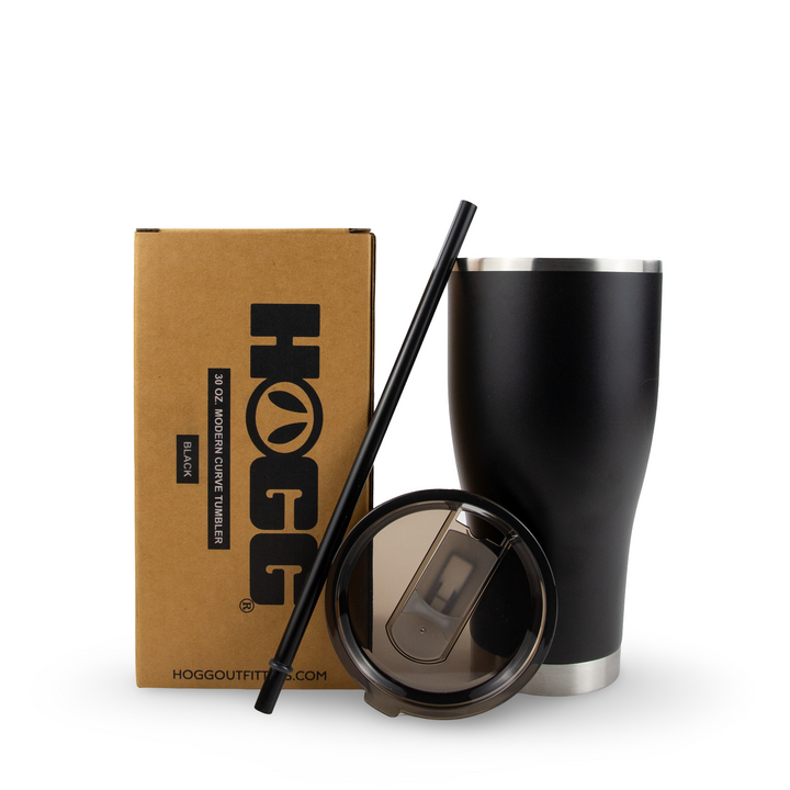 30oz Powder Coated Modern Curve Tumbler Case
