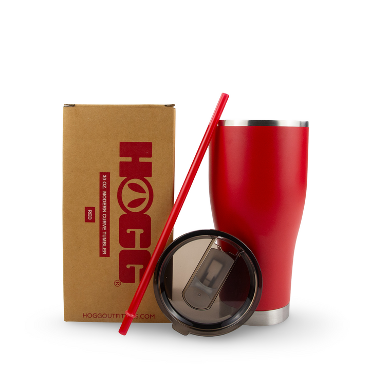 30oz Powder Coated Modern Curve Tumbler Case