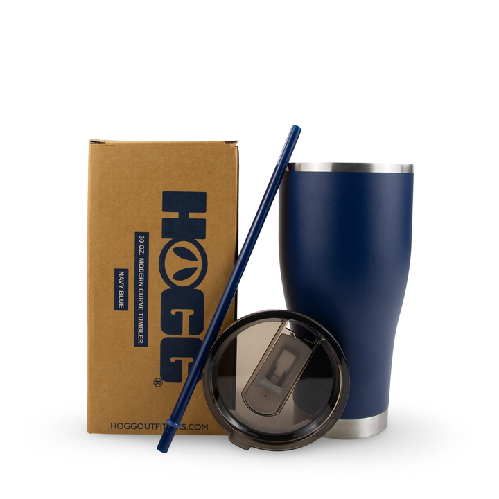 30oz Powder Coated Modern Curve Tumbler Case