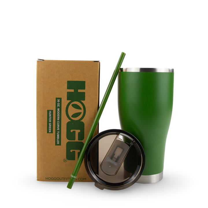 30oz Powder Coated Modern Curve Tumbler Case