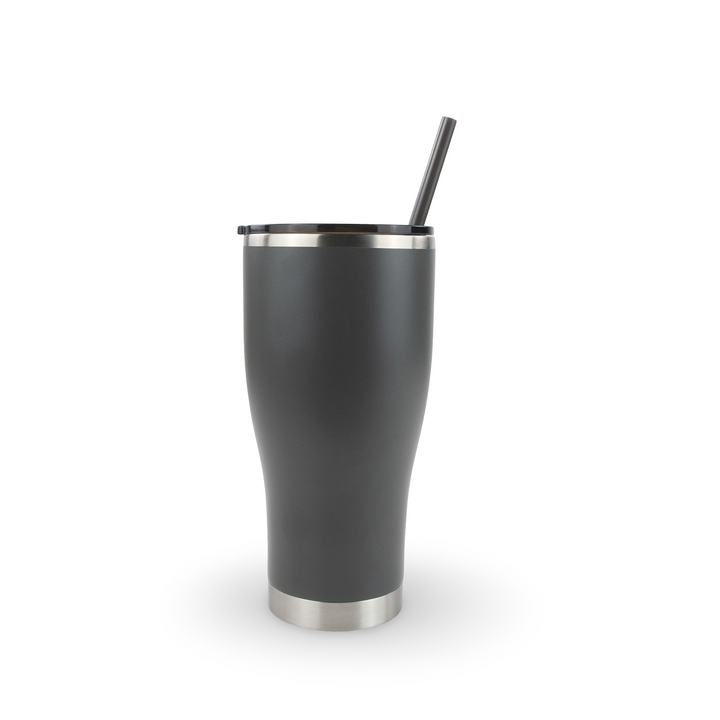 30oz Powder Coated Modern Curve Tumbler Case