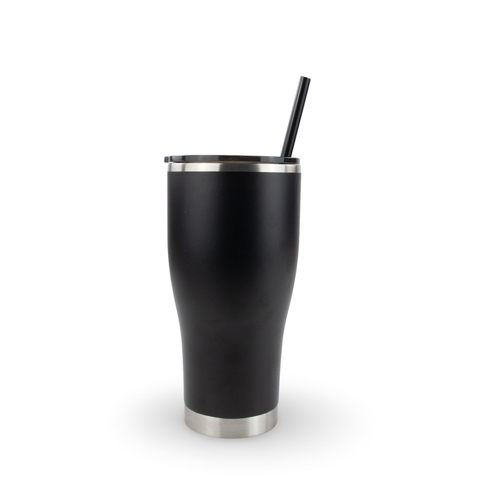 30oz Powder Coated Modern Curve Tumbler Case