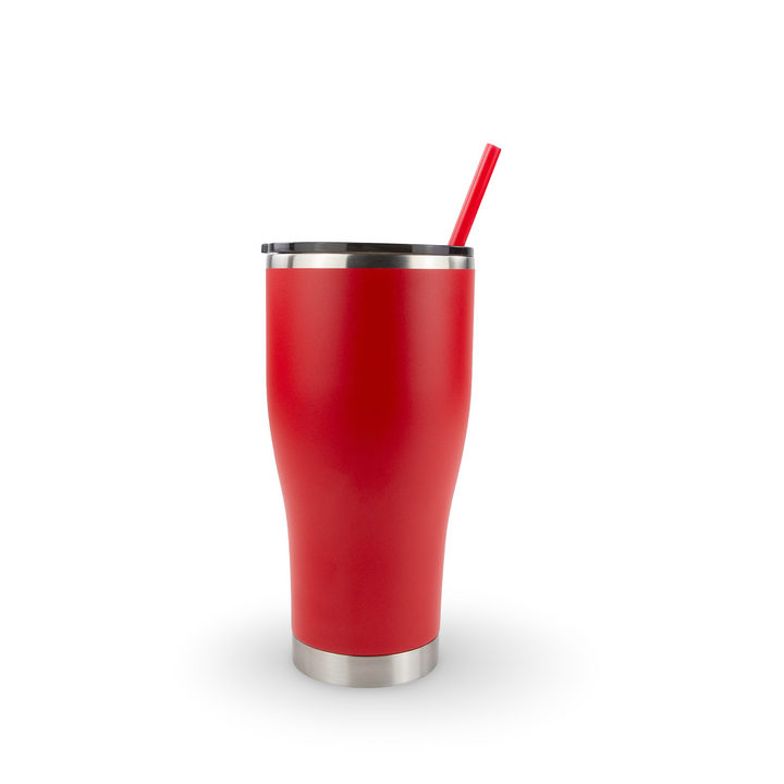 30oz Powder Coated Modern Curve Tumbler Case