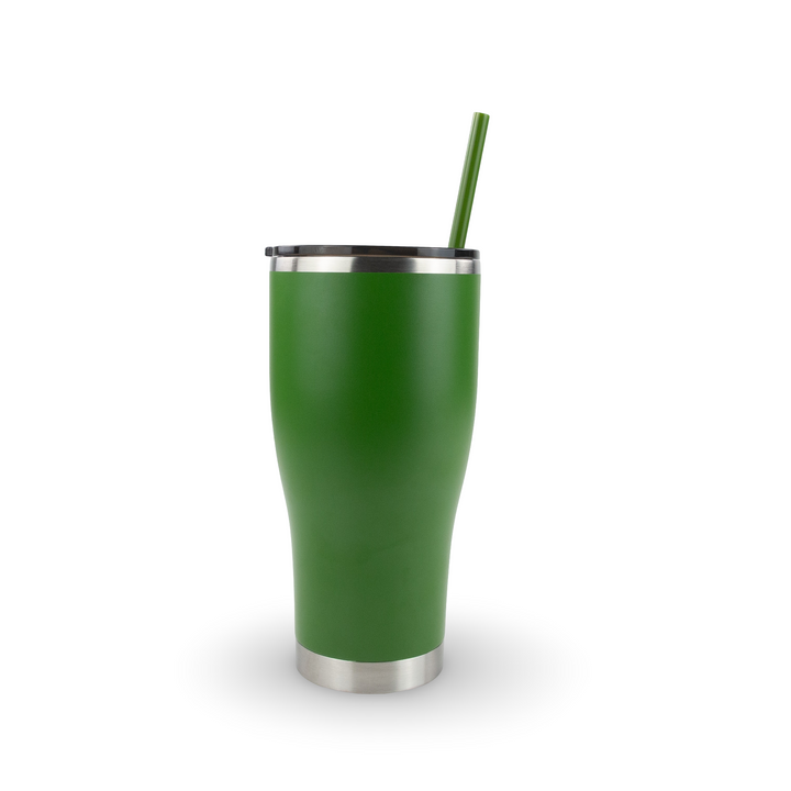 30oz Powder Coated Modern Curve Tumbler Case