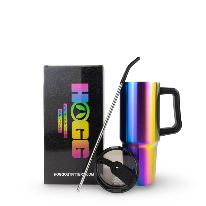 30oz Electroplated Traveler Tumbler