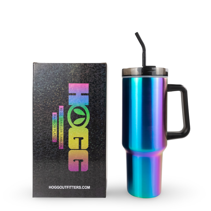 40oz Electroplated Traveler Tumbler