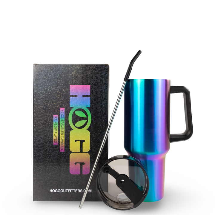40oz Electroplated Traveler Tumbler