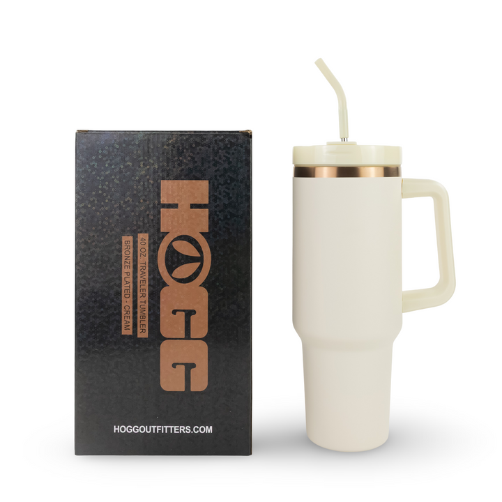 40oz Powder Coated Traveler Tumbler