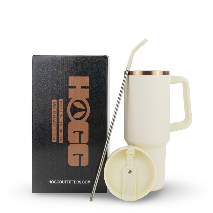 40oz Powder Coated Traveler Tumbler