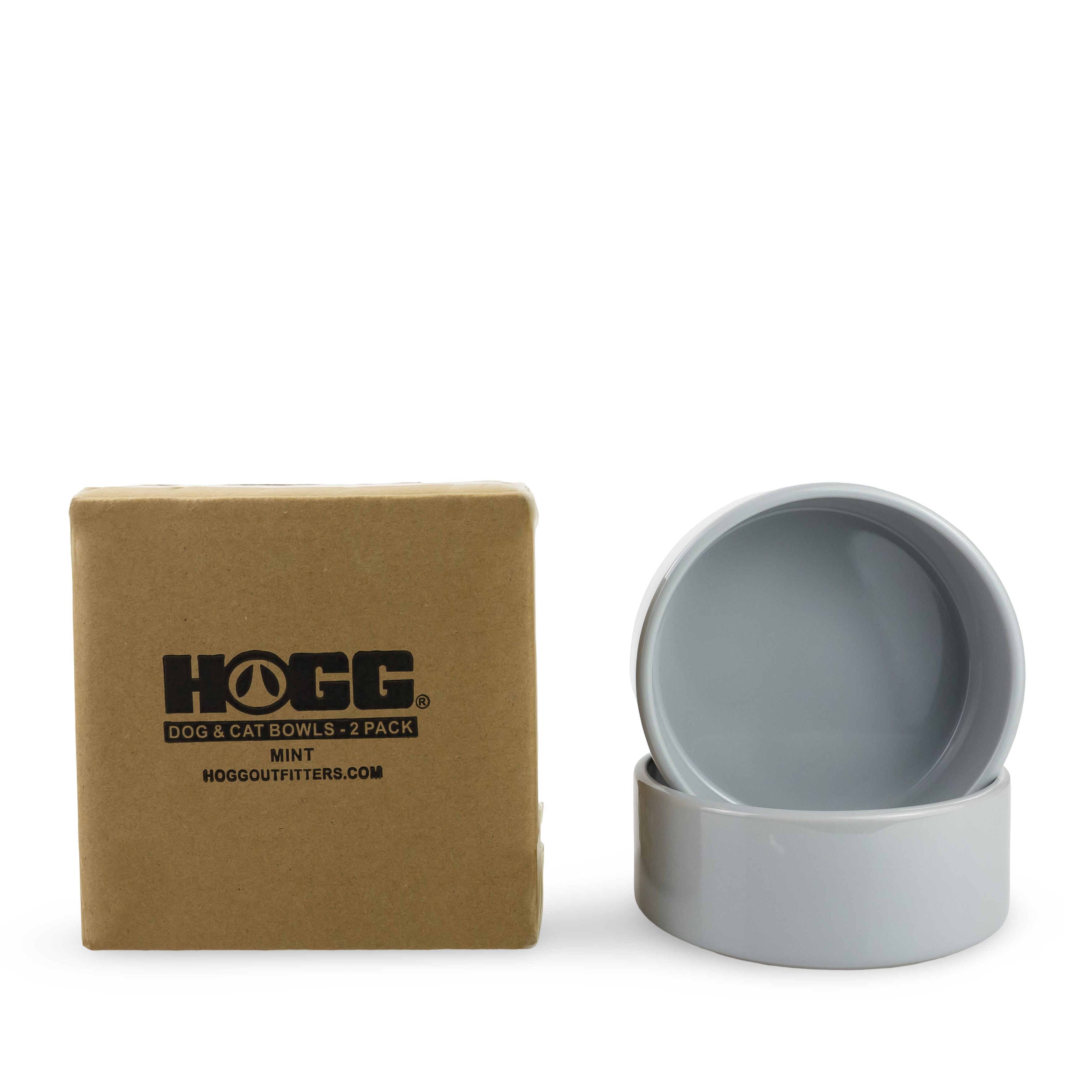 6" SUBLIMATABLE CERAMIC DOG BOWL SET (2 UNITS)