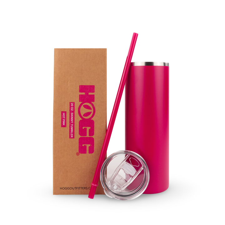 20oz Powder Coated Skinny Tumbler Case (24 Units)