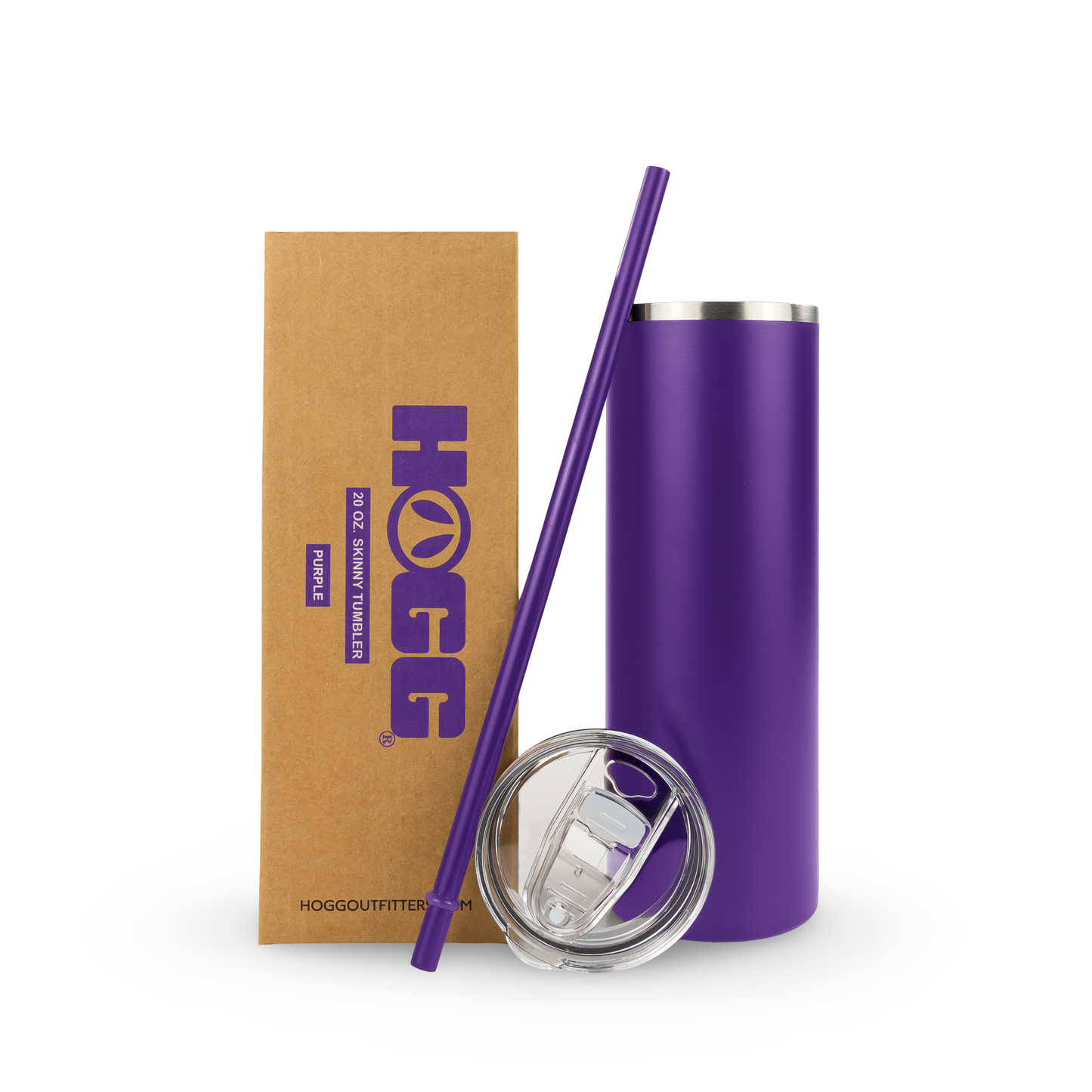 20oz POWDER COATED SKINNY TUMBLER CASE (24 UNITS)