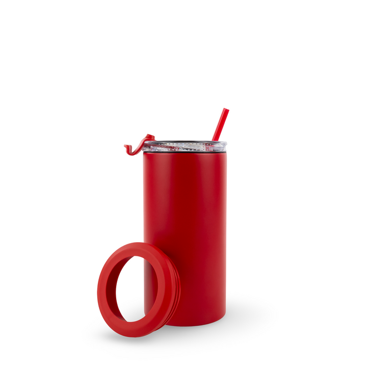 4 in 1 Powder Coated Can Cooler Case (24 Units)