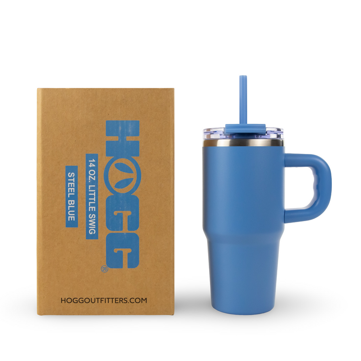 14oz Powder Coated Little Swig Tumbler Case (24 Units)