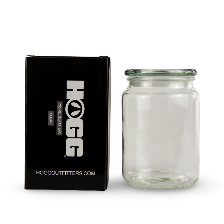 750ml Sublimatable Glass Jar Case (25 Units) - Clear