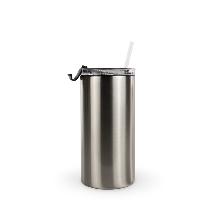 Sublimatable 4 in 1 Can Cooler Case (24 Units) - Clear — Clear