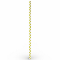 Daydream Club - 11" Checkered Straws (24 Pack) - alternate angle | drinkware straw accessory