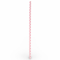 Daydream Club - 11" Checkered Straws (24 Pack) - side view | drinkware straw accessory