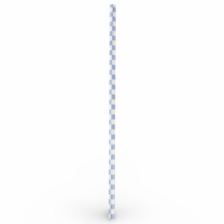 Daydream Club - 11" Checkered Straws (24 Pack) - color option | drinkware straw accessory